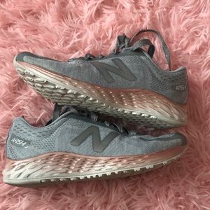 New Balance- Girls Sneakers blue/sparkly pink